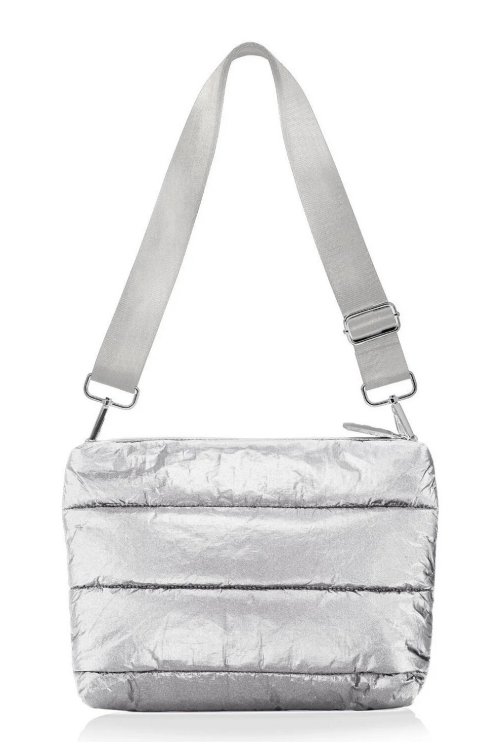 Puffer Purse, Colour: Silver