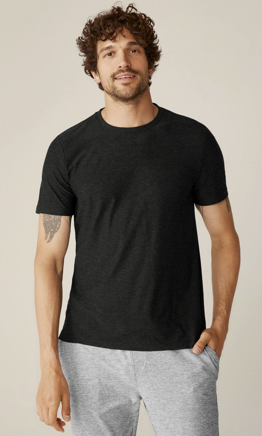 Always Beyond Crew Tee 2.0, Size: S, Colour: Darkest Night