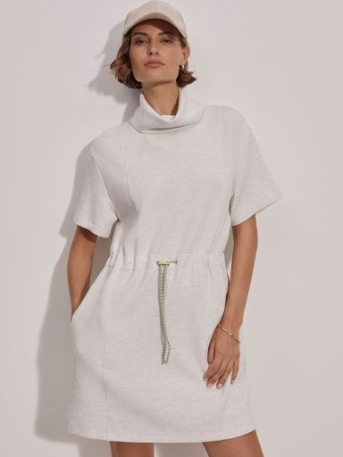 sophie dress, Size: L, Colour: ivory marl, Season: 2412