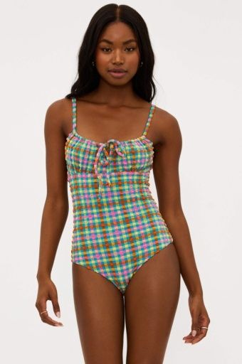 Betsy One Piece, Size: L, Colour: sunny side gingham, Season: 24s3
