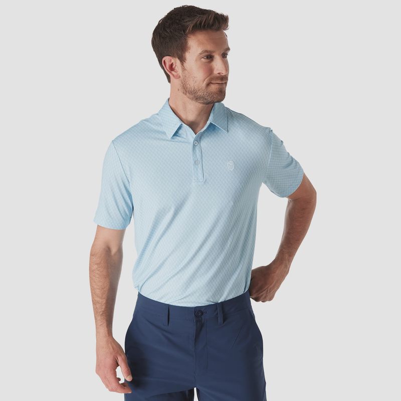 Athletic Tech Printed Polo