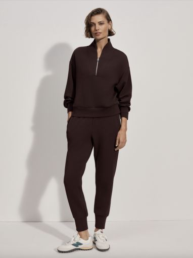 Davidson Sweat, Colour: coffee bean, Size: XS