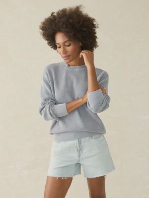 Sunwashed Crewneck Sweater