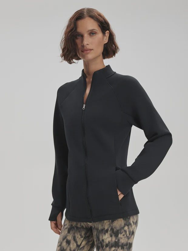 Hayden Zip through Midlayer, Colour: black, Size: XS