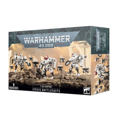 T&#39;au Empire: XV8 Crisis Battlesuit Team