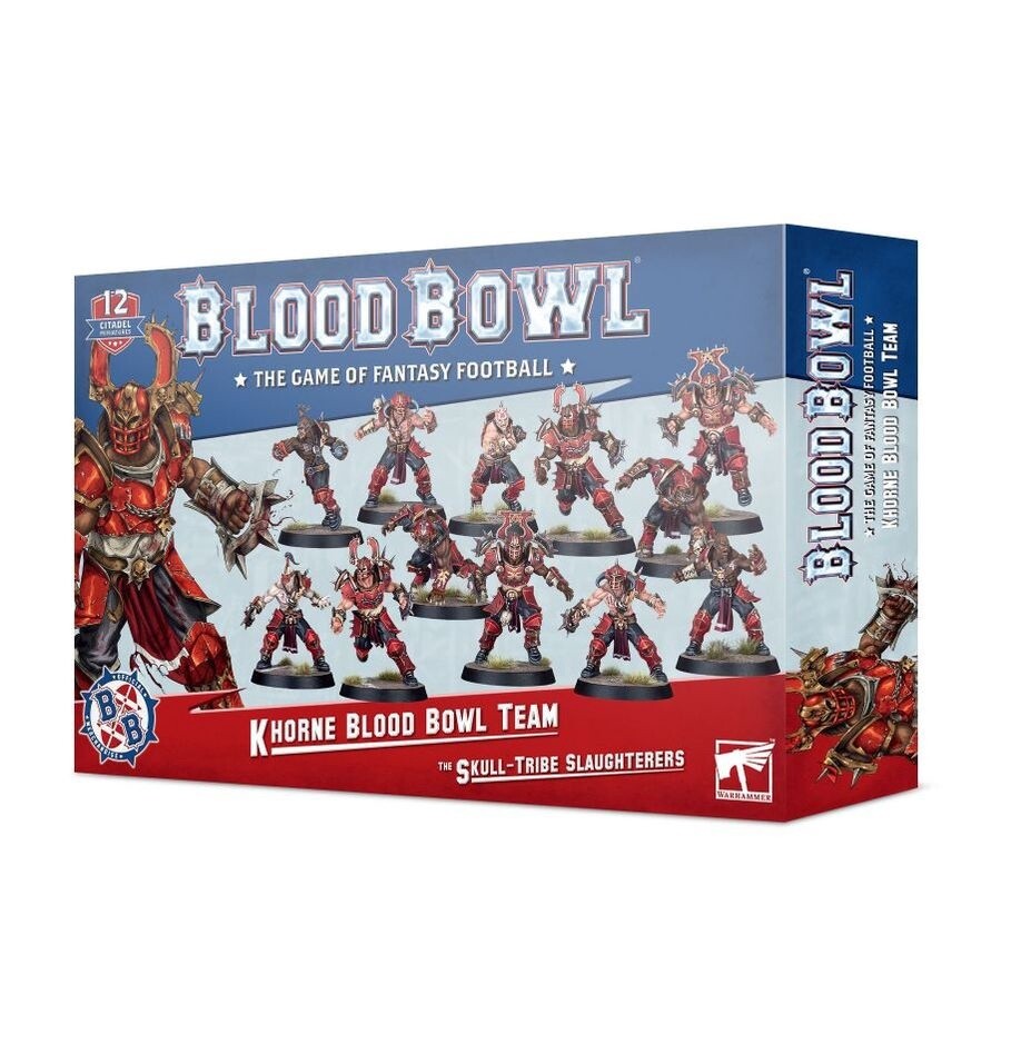 Khorne Blood Bowl Team: The Skull-Tribe Slaughterers