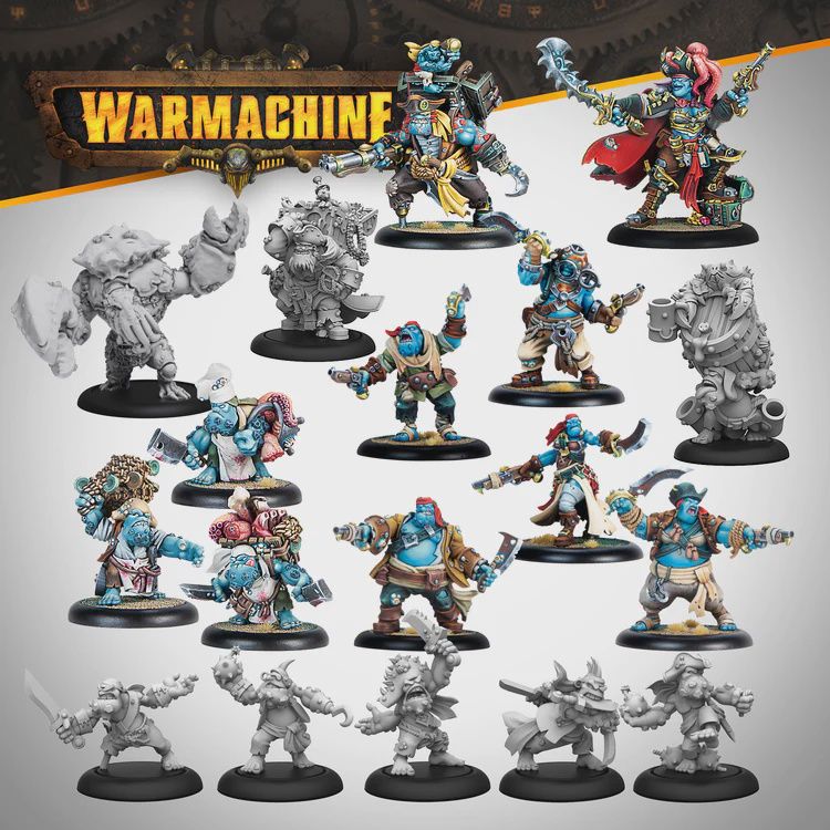 Warmachine: Southern Kriels Brineblood Marauders Core Expansion