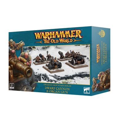 The Old World: Dwarfen Mountain Holds - Dwarf Cannon &amp; Organ Gun
