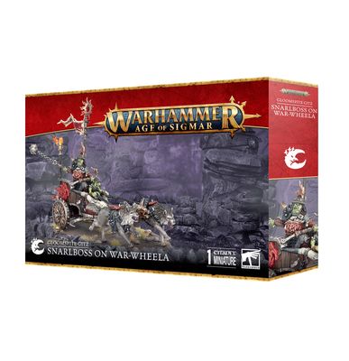 GloomSpite Gitz: Snarlboss on War-Wheela