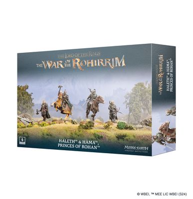 Middle-Earth Strategy Battlle Game: Haleth™ &amp; Háma™, Princes of Rohan™