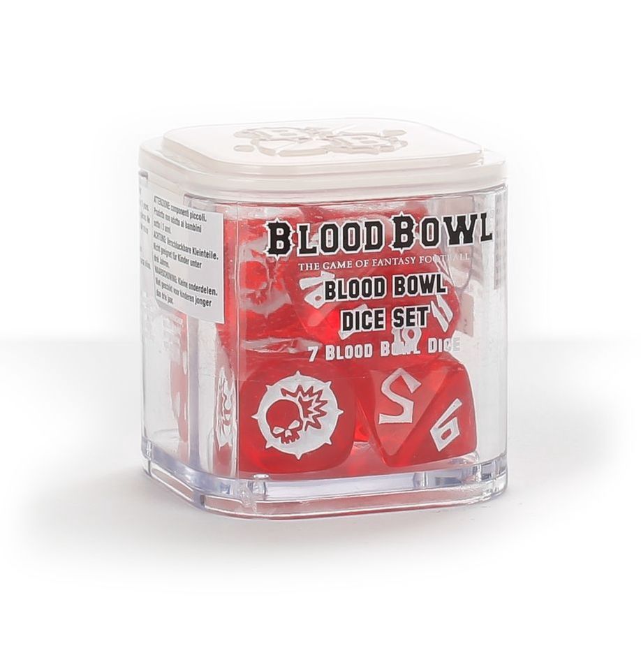 Blood Bowl Dice Red