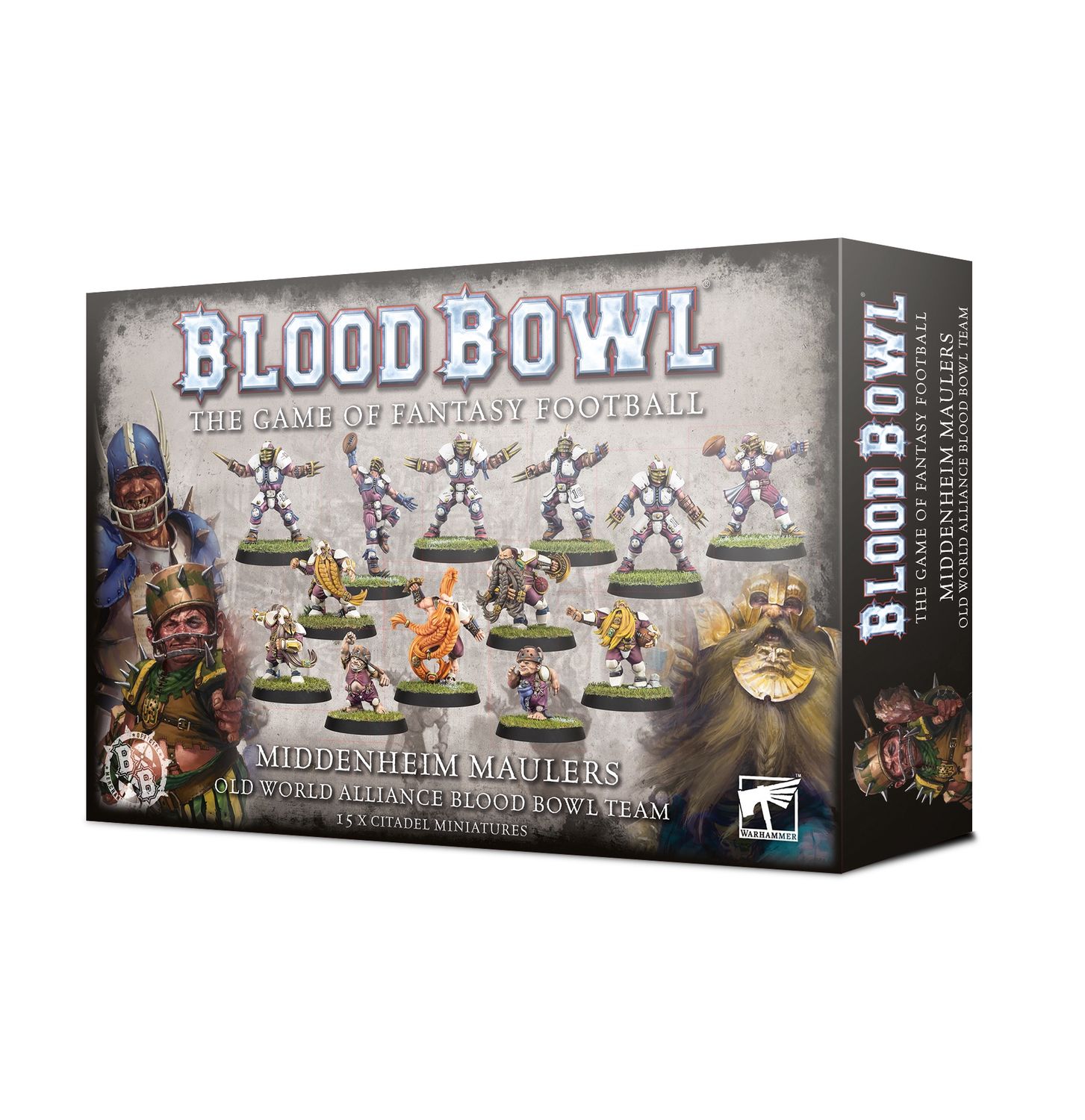 Old World Alliance Blood Bowl Team:  The Middenheim Maulers