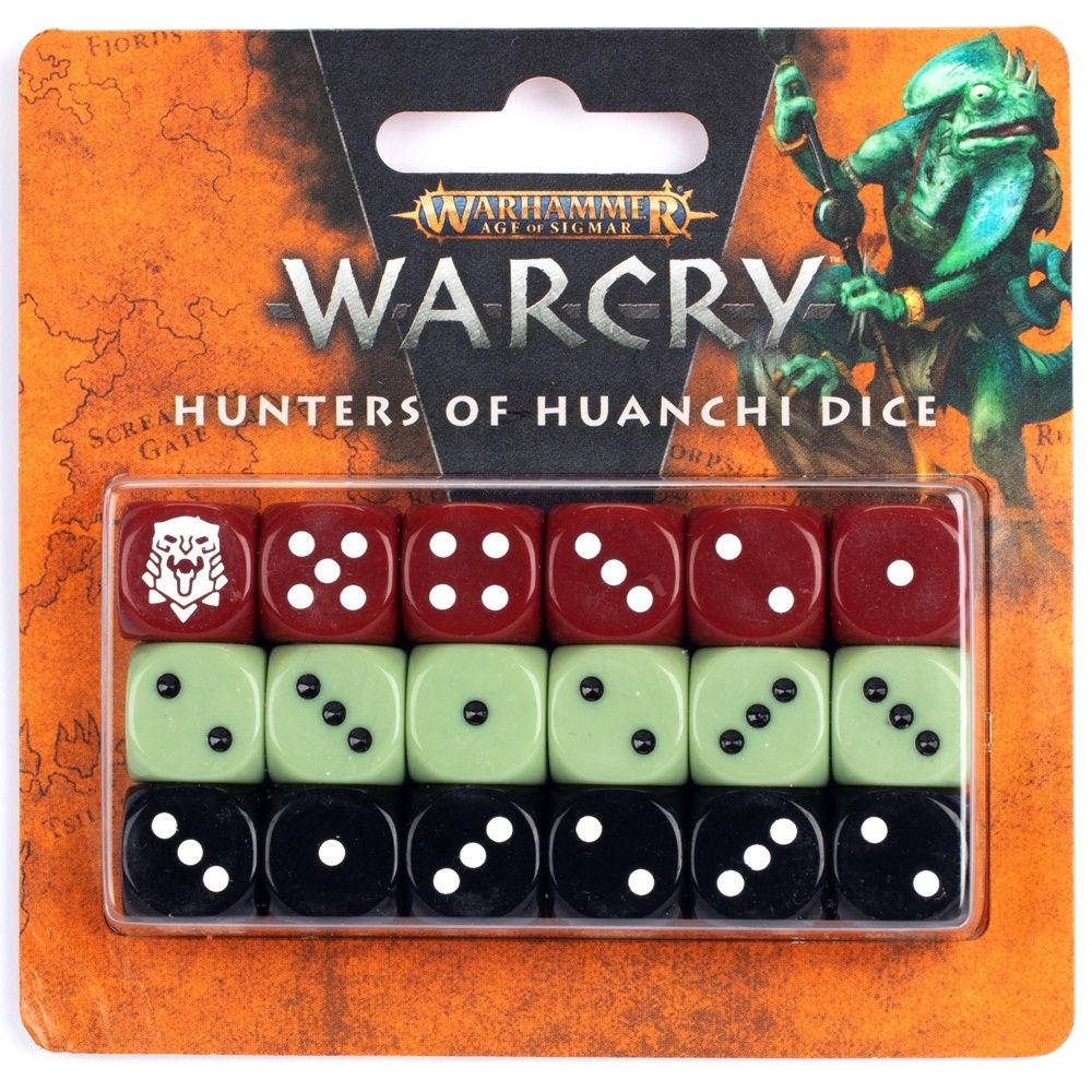 Warcry: Hunters of Huanchi dice