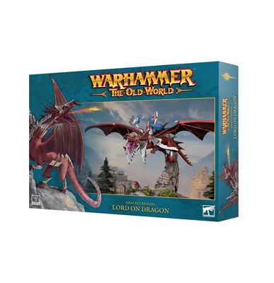 The Old World: High Elf Realms - Lord on Dragon
