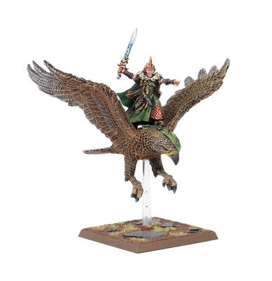 The Old World: Wood Elf Realms - Elf Noble on Great Eagle