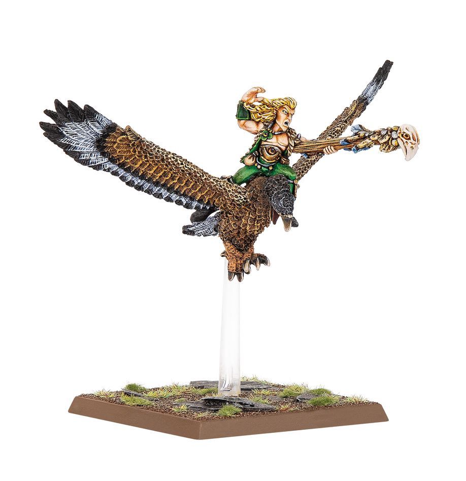 The Old World: Wood Elf Realms - Wood Elf Mage on Warhawk