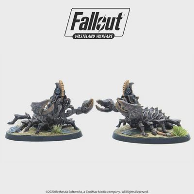 Fallout: Wasteland Warfare - Creatures- Mirelurk Hunters
