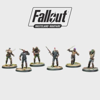 Fallout: Wasteland Warfare - Raiders - Scavvers &amp; Psychos