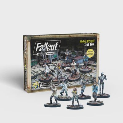 Fallout: Wasteland Warfare - Railroad - Core Box