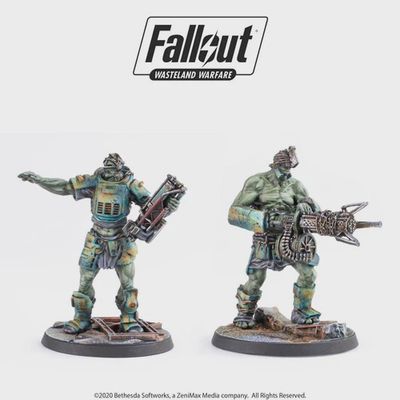 Fallout: Wasteland Warfare - Super Mutants - Overlord and Fist