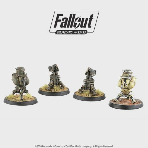 Fallout: Wasteland Warfare - Terrain Expansion - Turrets