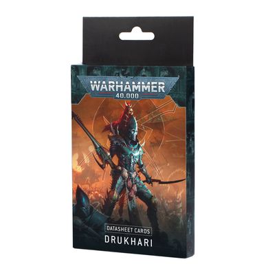 Drukhari: Datasheet Cards