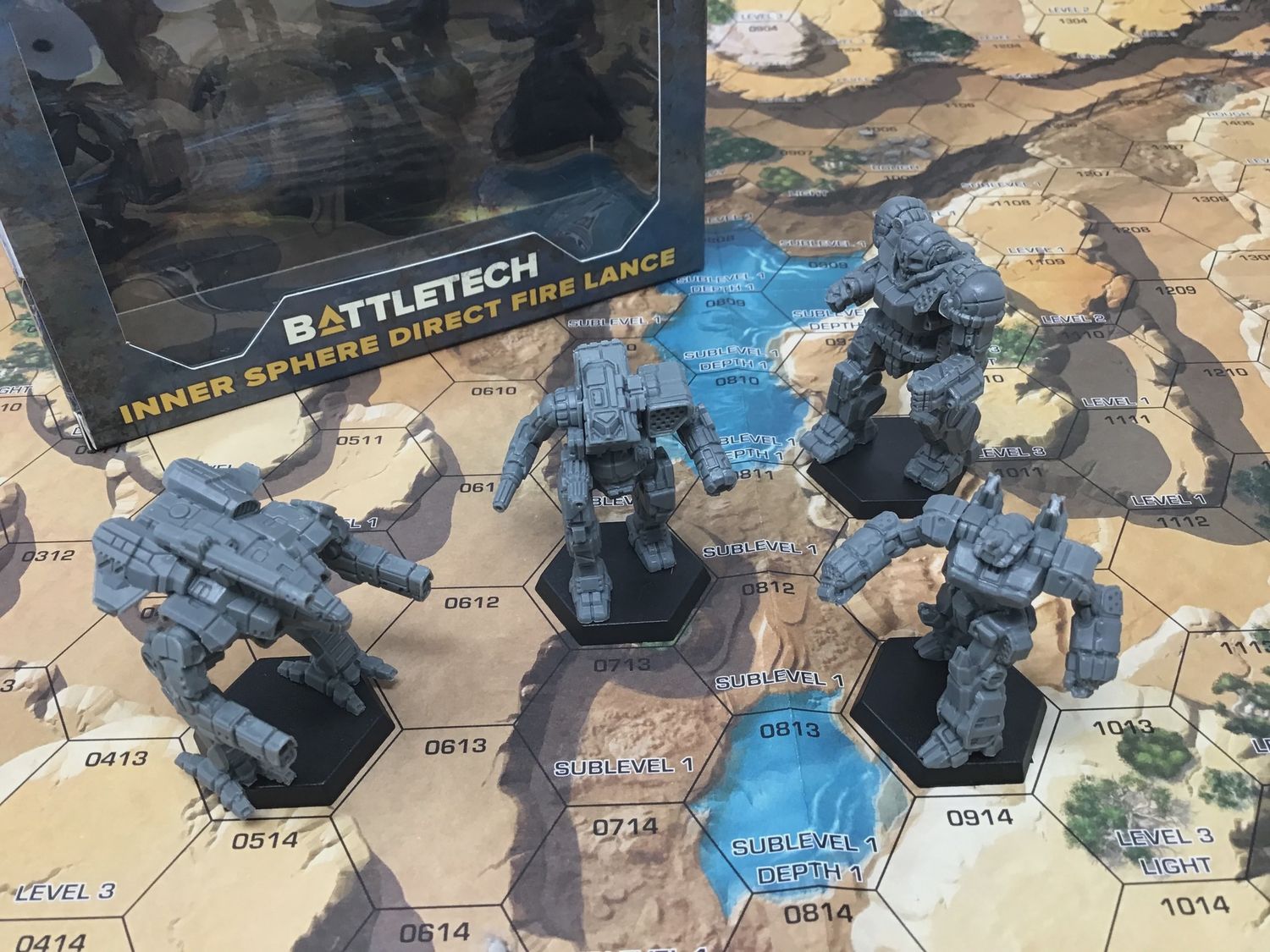 BattleTech: Inner sphere: Direct Fire Lance