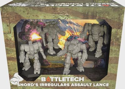 Battletech: Snord&#39;s Irregulars assault Lance
