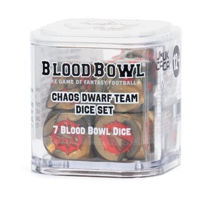 Blood Bowl: Chaos Dwarf Dice