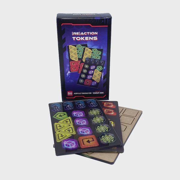 Cyberpunk RED: Reaction Tokens Acrylic