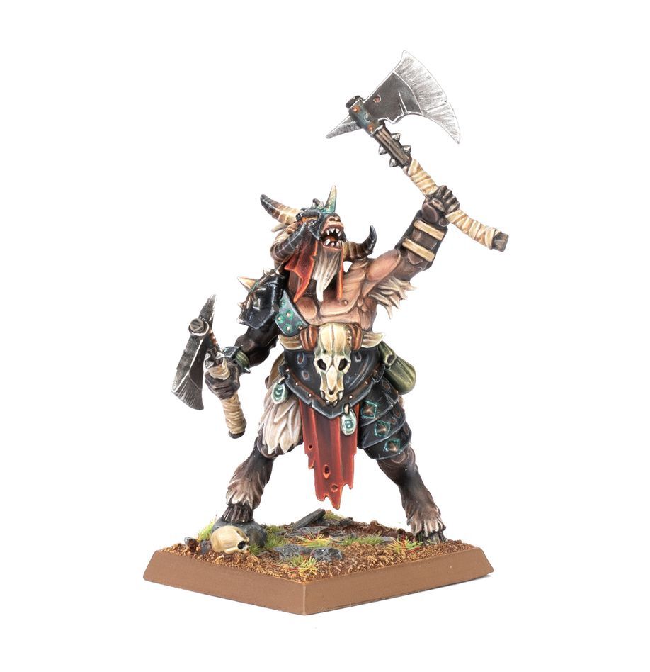 Warhammer the Old World: Beastman Chieftain