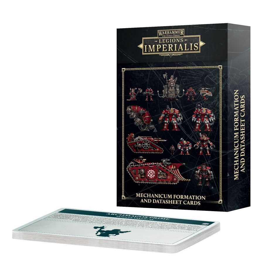 Mechanicum: Formation and Datasheet Cards