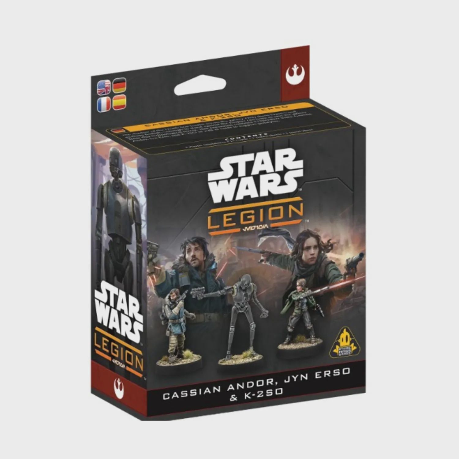 Star wars Legion: Cassian Andor, Jyn Erso &amp; K-2SO