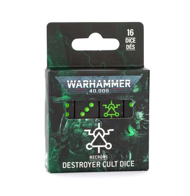 Necrons: Destroyer Cult Dice