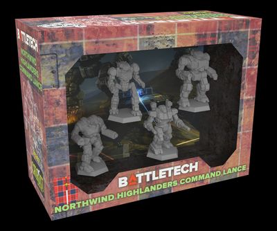 BattleTech: Northwind Highlanders Command Lance