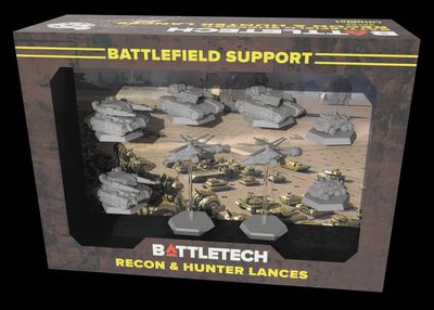 BattleTech: Mercenaries Force Pack: Battlefield Support Recon &amp; Hunter Lances