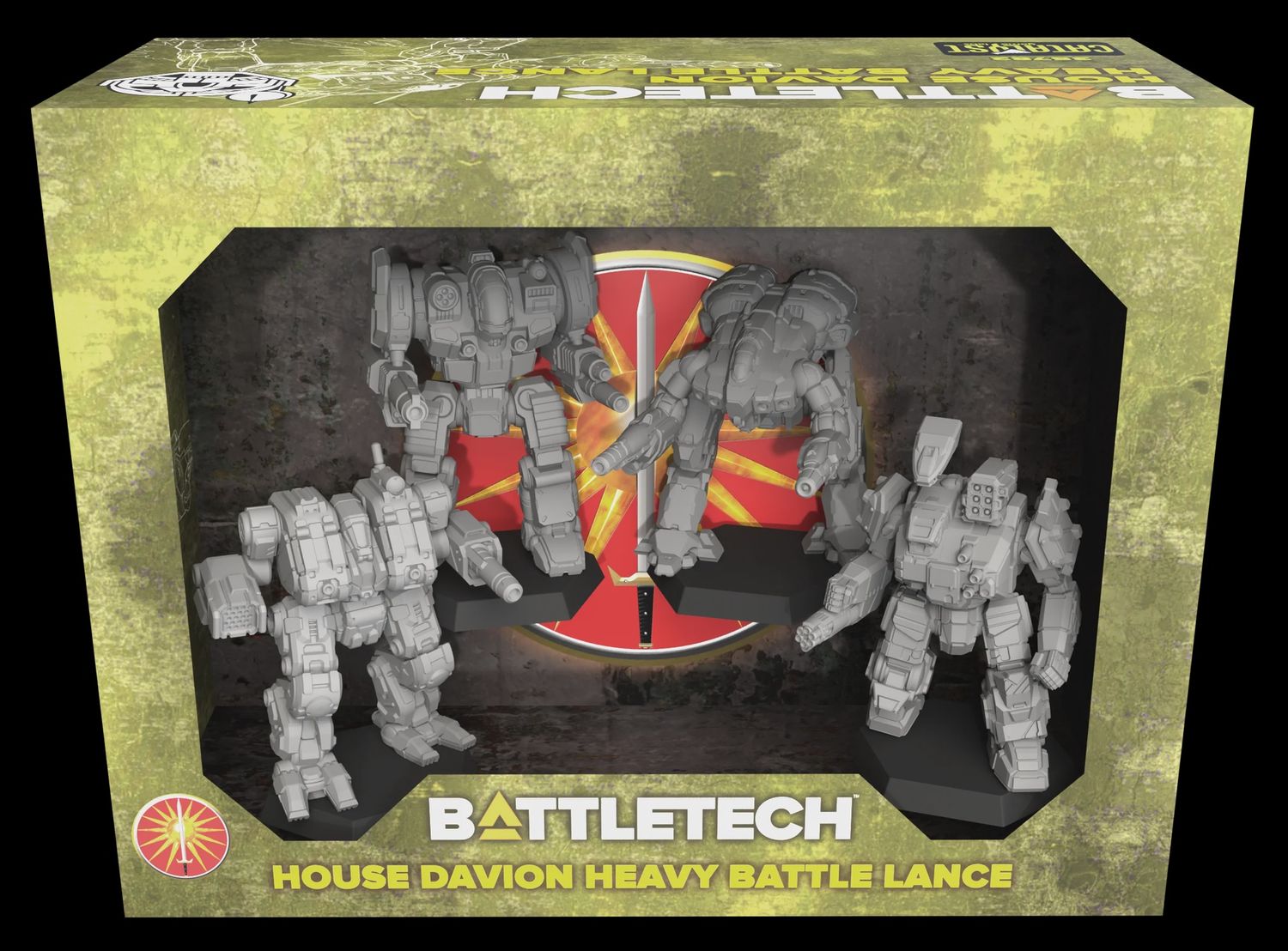 BattleTech: House Davion Heavy Battle Lance Force Pack