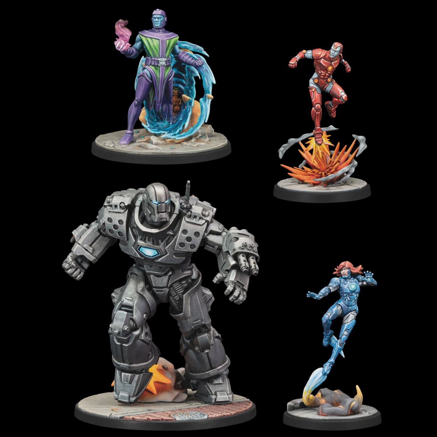 Marvel: Crisis Protocol – Iron Lad, Iron Monger, Kang the Conqueror &amp; Rescue