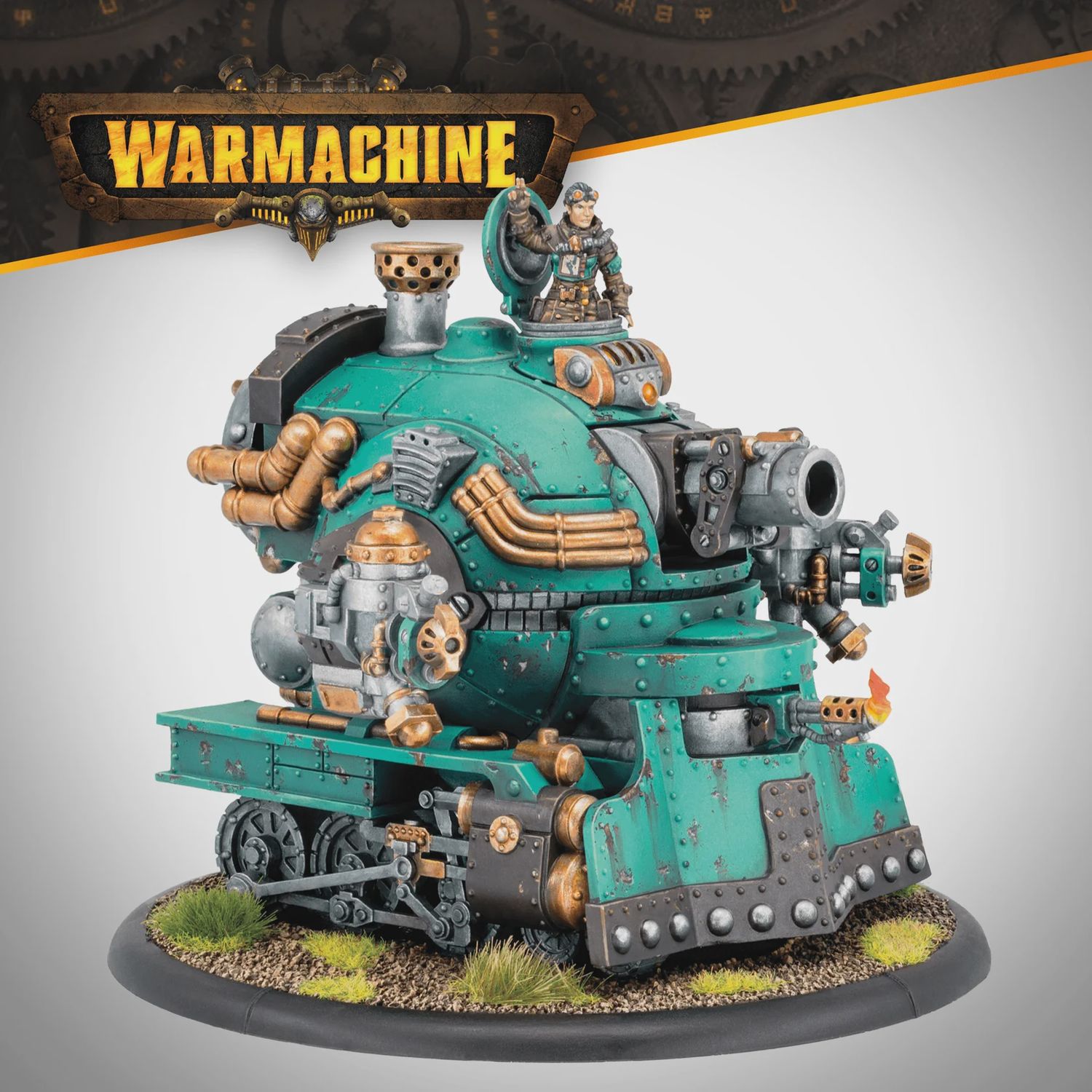 Warmachine: Crucible Guard Captain Eira Mackay &amp; Railless Interceptor