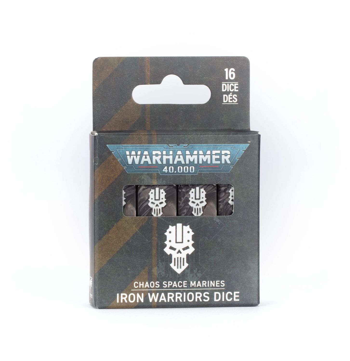 Chaos Space Marines: Iron Warriors Dice Set