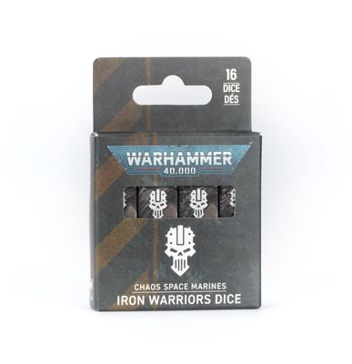 Chaos Space Marines: Iron Warriors Dice Set