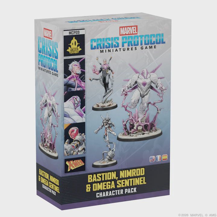 Marvel Crisis Protocol Bastion Nimrod and Omega Sentinel