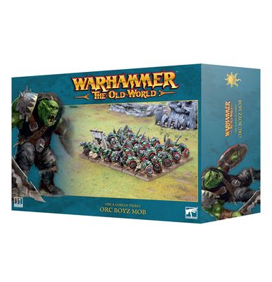 The Old World: Orc &amp; Goblin Tribes - Orc Boyz Mob
