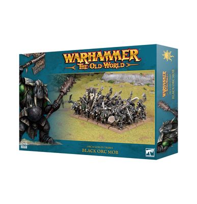 The Old World: Orc &amp; Goblin Tribes - Black Orc Mob