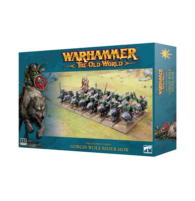 The Old World: Orc &amp; Goblin Tribes - Goblin Wolf Rider Mob