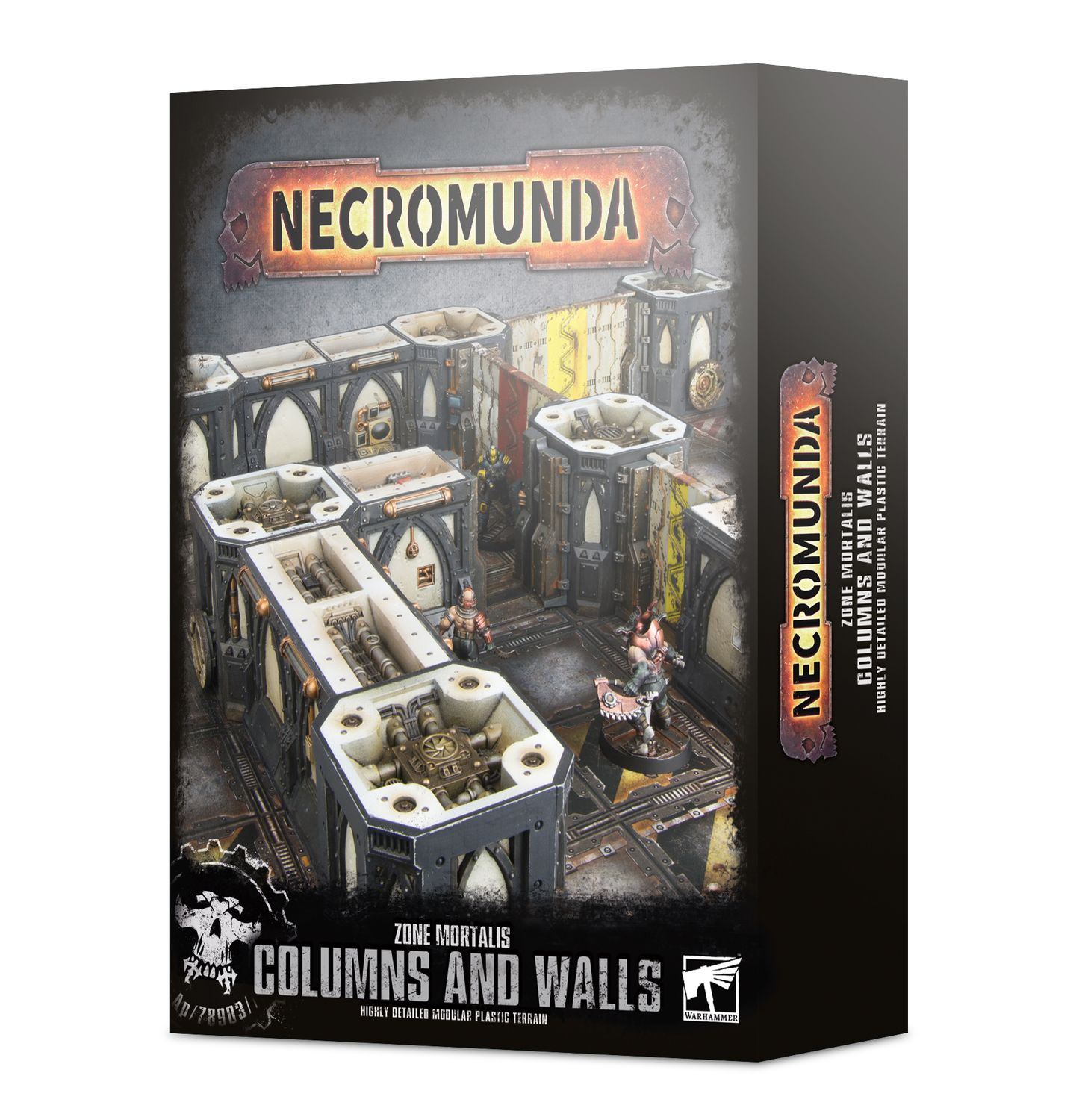 Necromunda Zone Mortalis: Columns and walls