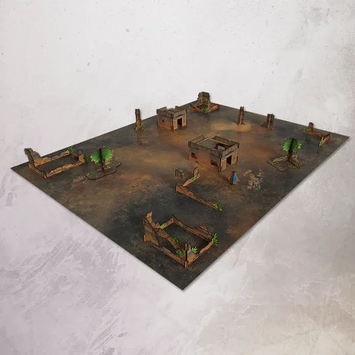 One Page Rules: Grimdark Future Terrain and Mat