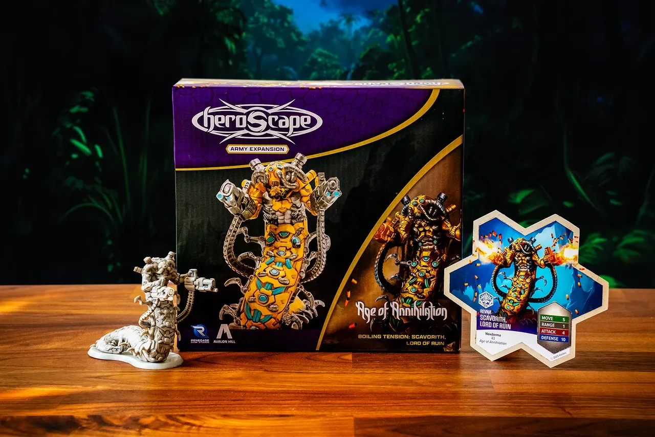 Heroscape: BT Scavorith, Lord of Ruin