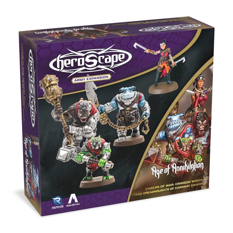 Heroscape: Crimson Widow &amp; Dreadnoughts