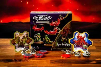 Heroscape: BT Molten Crustaceans/Tanuki